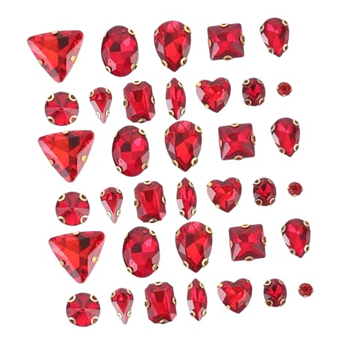 Veemoon 130 Stück Claw Rhinestones Glitzernde Strasssteine zum Aufnähen für Diy Bekleidungsaccessoires Leuchtendem für Handarbeiten und Dekorationen Veemoon 130 Stück Claw Rhinestones Glitzernde Strasssteine zum Aufnähen für Diy Bekleidungsaccessoires Leuchtendem für Handarbeiten und Dekorationen von Veemoon
