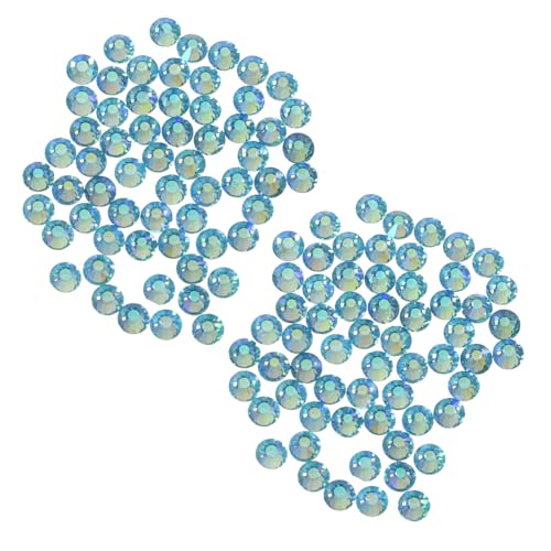 Veemoon 1440 Stück Teiliges Flaches Strasssteine Kristallklare Glas nagelsteine Langlebige DIY Maniküre Dekoration Multifunktionale Nail Art Ornamente für Natürliche und Künstliche Nägel von Veemoon