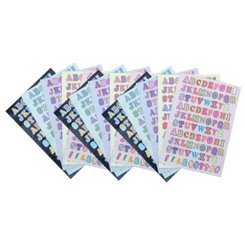 Veemoon 15 Blatt Buchstaben Aufkleber PVC Glänzend Alphabet Sticker für DIY Scrapbooking Kindergarten Dekorationen Bunte Selbstklebende Buchstaben Etiketten für Briefe und Bastelprojekte Veemoon 15 Blatt Buchstaben Aufkleber PVC Glänzend Alphabet Sticker für DIY Scrapbooking Kindergarten Dekorationen Bunte Selbstklebende Buchstaben Etiketten für Briefe und Bastelprojekte von Veemoon