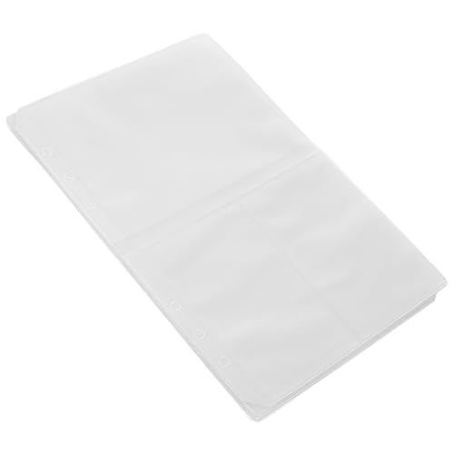 Veemoon 15 Stück PVC Binder Taschen Teiliges mit Ring Notebook Ordner und Einfach zu Reinigen für Dokumente Schule Büro und Reisen von Veemoon