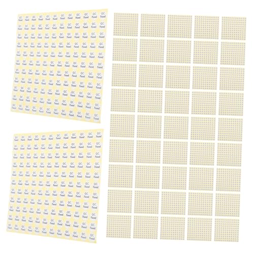 Veemoon 150 Blatt Pass das Inspektionsetikett Runde selbstklebende Aufkleber qc übergebene Tags Abziehbilder bestanden Prüfplakette Etiketten Aufkleber aus beschichtetem Papier Weiß Veemoon 150 Blatt Pass das Inspektionsetikett Runde selbstklebende Aufkleber qc übergebene Tags Abziehbilder bestanden Prüfplakette Etiketten Aufkleber aus beschichtetem Papier Weiß von Veemoon