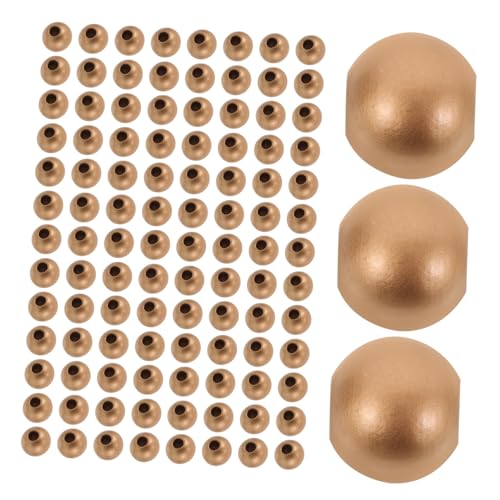 Veemoon 150 Stück Holzperlen Große Bohrung Rund Gefärbt mit Verblassfestem Finish Lochgröße für Schmuckherstellung DIY Armbänder Halsketten Schlüsselanhänger Zubehör Veemoon 150 Stück Holzperlen Große Bohrung Rund Gefärbt mit Verblassfestem Finish Lochgröße für Schmuckherstellung DIY Armbänder Halsketten Schlüsselanhänger Zubehör von Veemoon