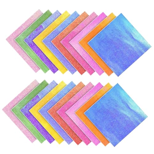 Veemoon 150 Stück Teiliges Origami Faltpapier Quadratisch Bunte Irisierende Bastelpapiere für DIY Handwerk Glitzerschein für Erwachsene Vielseitig für Scrapbooking und Dekoration Veemoon 150 Stück Teiliges Origami Faltpapier Quadratisch Bunte Irisierende Bastelpapiere für DIY Handwerk Glitzerschein für Erwachsene Vielseitig für Scrapbooking und Dekoration von Veemoon