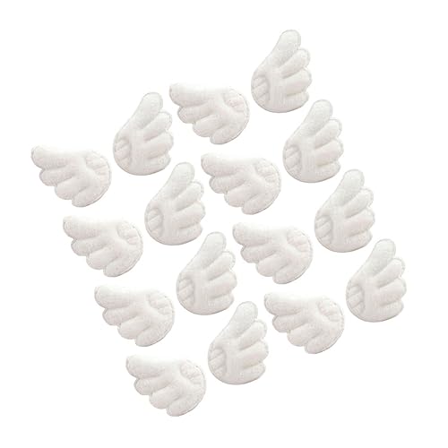 Veemoon 15Paare Engel Patches Bügel Patches Für Kinderbekleidung DIY Stoffapplikationen Weiße Engel Für Kleidung Und Haarschmuck Pro Packung Veemoon 15Paare Engel Patches Bügel Patches Für Kinderbekleidung DIY Stoffapplikationen Weiße Engel Für Kleidung Und Haarschmuck Pro Packung von Veemoon