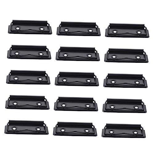 Veemoon 15Stücke Klemmbrett Clips aus Metall Multifunktionale Schreibdatei Klemmbrett Clips für Büro Schule und Handwerksprojekte Robust und Langlebig von Veemoon