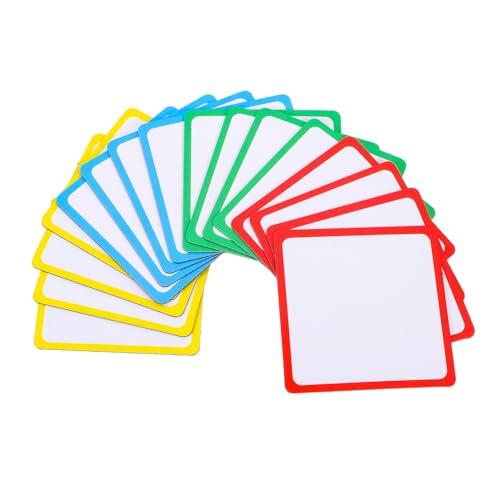 Veemoon 16 Stück Magnetische Blankkarte Trocken Abwischbare Magnetetiketten Etikett Für Trockenerlöser Etiketten Für Whiteboard Trockener Lösche Magnete Leere Etiketten Weich Magnetisch von Veemoon