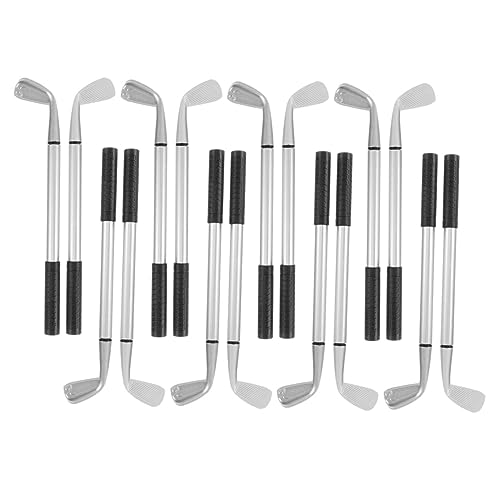 Veemoon 16 Stück Teiliges Golf Kugelschreiber aus Metall Golf Club Form Stifte für Desktop Golfspiel Dekoration und von Veemoon