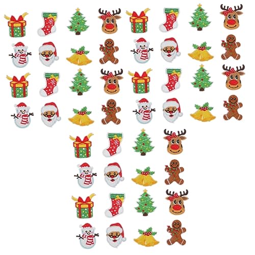 Veemoon 16 Stück Weihnachts-Aufnäher Zum Aufbügeln - Bestickt Für Bastelarbeiten Kleidung Und Deko Ideal Für Weihnachten Und Neujahr in Festlichem Weiß Vielseitig Einsetzbar Veemoon 16 Stück Weihnachts-Aufnäher Zum Aufbügeln - Bestickt Für Bastelarbeiten Kleidung Und Deko Ideal Für Weihnachten Und Neujahr in Festlichem Weiß Vielseitig Einsetzbar von Veemoon