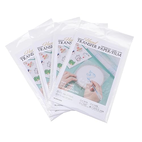 Veemoon 16Stücke Teiliges Wasserlösliches Stickertransferpapier Für DIY Stickerei Kaltwasserlöslicher Film Für Handwerksprojekte Für Shirts Und Kleidung Veemoon 16Stücke Teiliges Wasserlösliches Stickertransferpapier Für DIY Stickerei Kaltwasserlöslicher Film Für Handwerksprojekte Für Shirts Und Kleidung von Veemoon