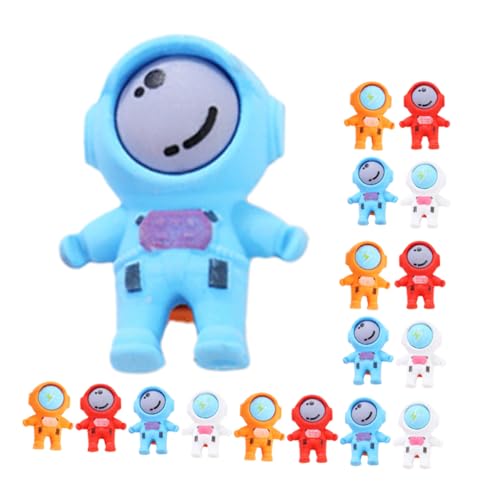 Veemoon 18 Stück Raumfahrer Radiergummi Astronauten-Gastgeschenke Mini-Radierer Astronauten Geburtstagdekorationen Weltraum-Partygeschenke Topper für Bleistiftradiergummis Leerzeichen tpr Veemoon 18 Stück Raumfahrer Radiergummi Astronauten-Gastgeschenke Mini-Radierer Astronauten Geburtstagdekorationen Weltraum-Partygeschenke Topper für Bleistiftradiergummis Leerzeichen tpr von Veemoon