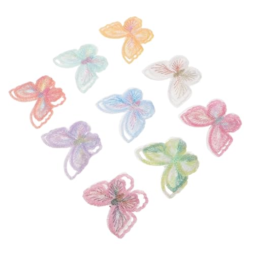 Veemoon 18 Stück Teiliges Bunte Schmetterling-spitzen-patches Doppellagige Bestickte Organza-applikationen Selbstklebend für DIY Kleidung Jacken Rucksäcke Jeans Taschen und Hüte Veemoon 18 Stück Teiliges Bunte Schmetterling-spitzen-patches Doppellagige Bestickte Organza-applikationen Selbstklebend für DIY Kleidung Jacken Rucksäcke Jeans Taschen und Hüte von Veemoon