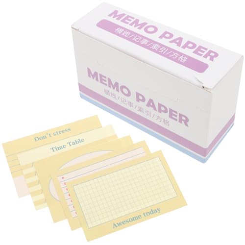 Veemoon 180 Stück Beachten Sie eine Karteikarte büromaterial merkzettel Indexkarten notizzettel Notizen machen leere Karteikarten farbige Notizkarten Glitzer-Karteikarte Linienkarte Papier von Veemoon