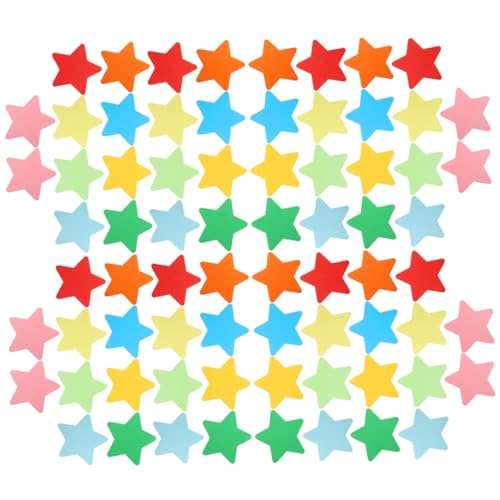 Veemoon 180 Stück Teiliges Buntes Papiersterne Dickes Papiermaterial Dekorative Sternform für DIY Bastelprojekte Wand und Klassenzimmerdekoration Geeignet für Party und Feriengestaltung Veemoon 180 Stück Teiliges Buntes Papiersterne Dickes Papiermaterial Dekorative Sternform für DIY Bastelprojekte Wand und Klassenzimmerdekoration Geeignet für Party und Feriengestaltung von Veemoon