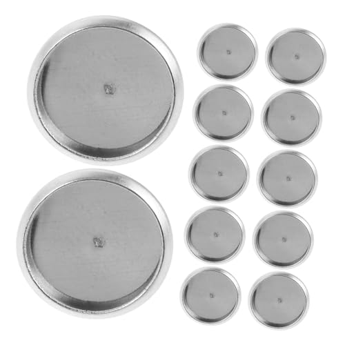Veemoon 180 Stück Teiliges Edelstahl Ohrstecker Grundform Runde Cabochon Fassung DIY Schmuckherstellung Bezel Tray Basis Ohrstecker mit Ohrmuttern Langlebig und Poliert Veemoon 180 Stück Teiliges Edelstahl Ohrstecker Grundform Runde Cabochon Fassung DIY Schmuckherstellung Bezel Tray Basis Ohrstecker mit Ohrmuttern Langlebig und Poliert von Veemoon