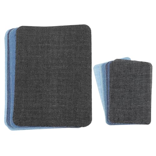 Veemoon 18Stücke Aufnäher zum Aufbügeln Jeans Reparaturflicken für Kleidung DIY Patches für Röcke und Rucksäcke Einfach Anzubringen und Individuell Gestaltbar von Veemoon