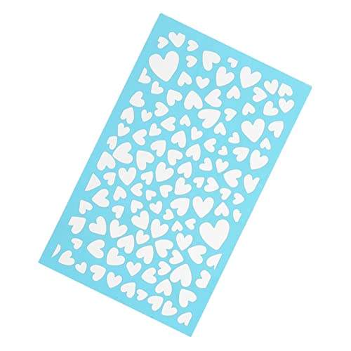 Veemoon 1Blatt Seidenbildschablone für Polymerton Wiederverwendbares DIY Siebdruckwerkzeug Hochwertigem für Projekte und an DIY von Veemoon