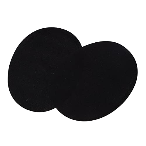 Veemoon 1Paar Ovale Eisen Patches Für Bekleidungsreparatur Knie Und Ellenbogenflicken Für Jeans Und Jacken Schwarze Selbstklebende Applikationen Veemoon 1Paar Ovale Eisen Patches Für Bekleidungsreparatur Knie Und Ellenbogenflicken Für Jeans Und Jacken Schwarze Selbstklebende Applikationen von Veemoon