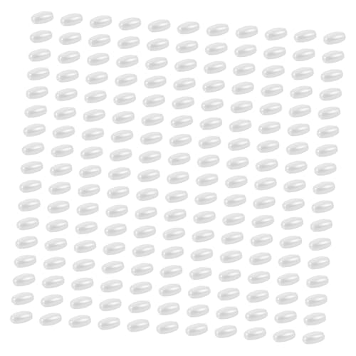 Veemoon 1Packung DIY Perlen Schmuckzubehör Reisform Kunststoffperlen für Armband und Halskette Glatte Oberfläche für Bastelprojekte von Veemoon
