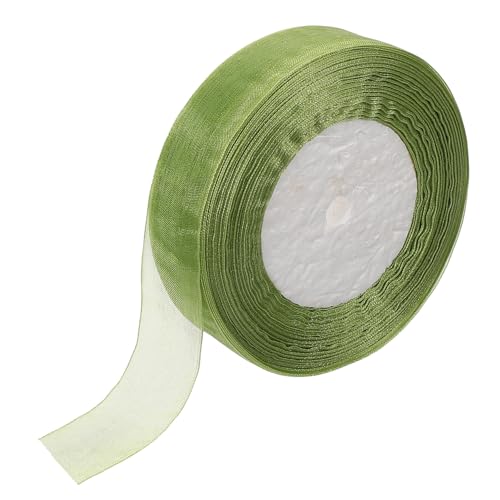 Veemoon 1Rolle Breites Chiffon Geschenkband Vielseitiges Dekorationsband Für Geschenkpakket DIY Projekte Und Feierlichkeiten Für Hochzeiten Weihnachten von Veemoon