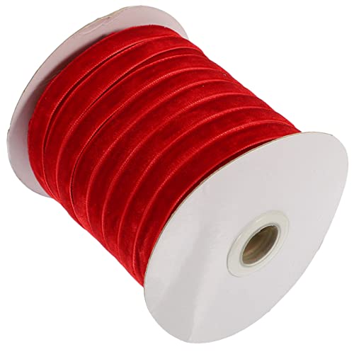 Veemoon 1Rolle Breites Samtband DIY Geschenkverpackungen Hochzeitsdekoration und Bastelprojekte Valentinstagsband für Geschenkschleifen Veemoon 1Rolle Breites Samtband DIY Geschenkverpackungen Hochzeitsdekoration und Bastelprojekte Valentinstagsband für Geschenkschleifen von Veemoon