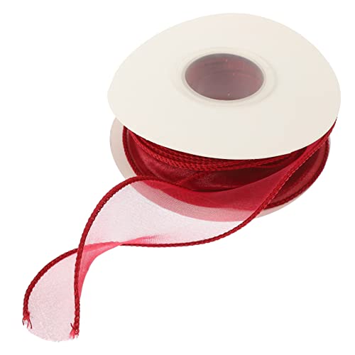 Veemoon 1Rolle DIY Blumenstraußband Weinrot Hochwertiges Geschenkband für Bastelprojekte Zubehör für Festtagsdekoration und Arrangements Einfach Veemoon 1Rolle DIY Blumenstraußband Weinrot Hochwertiges Geschenkband für Bastelprojekte Zubehör für Festtagsdekoration und Arrangements Einfach von Veemoon