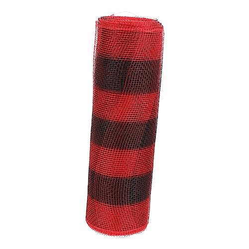 Veemoon 1Rolle Dekoratives Netzband Polyester DIY Geschenkbänder für Festliche Anlässe Leicht zu Schneiden für Verpackungen und Kreative Dekorationen von Veemoon