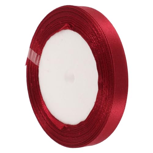 Veemoon 1Rolle Dekoratives Packband Weinrot Geschenkband Für Hochzeiten Bastelprojekte Brautsträuße Und Festliche Dekorationen Vielseitig Einsetzbar Veemoon 1Rolle Dekoratives Packband Weinrot Geschenkband Für Hochzeiten Bastelprojekte Brautsträuße Und Festliche Dekorationen Vielseitig Einsetzbar von Veemoon
