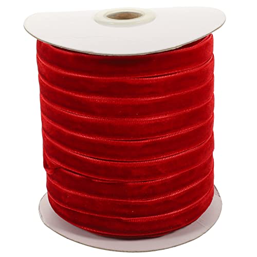 Veemoon 1Rolle Dekoratives Velourband DIY Geschenkband Für Hochzeiten Valentinstag Und Bastelprojekte Für Schleifen Und Dekoration Veemoon 1Rolle Dekoratives Velourband DIY Geschenkband Für Hochzeiten Valentinstag Und Bastelprojekte Für Schleifen Und Dekoration von Veemoon