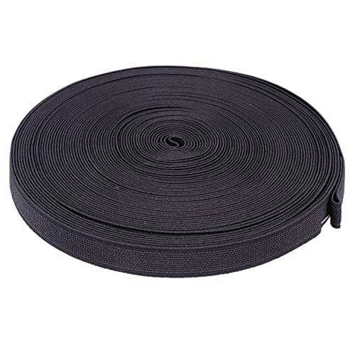 Veemoon 1Rolle Elastisches Gummiband für Schuhe Breit Rolle Schwarz Dickes Glattes Gummiband für DIY Schuhzubehör für Projekte und Personalisierte Veemoon 1Rolle Elastisches Gummiband für Schuhe Breit Rolle Schwarz Dickes Glattes Gummiband für DIY Schuhzubehör für Projekte und Personalisierte von Veemoon