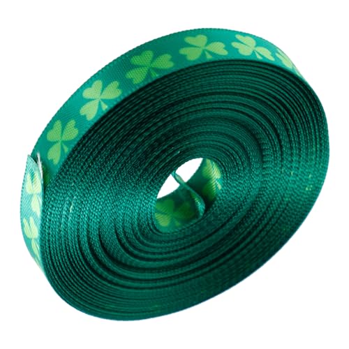 Veemoon 1Rolle Geschenkband Für Patrick's Day Yards Für Bastelprojekte Und Geschenkverpackungen Hochwertiges Party Geschenkband Veemoon 1Rolle Geschenkband Für Patrick's Day Yards Für Bastelprojekte Und Geschenkverpackungen Hochwertiges Party Geschenkband von Veemoon