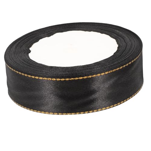 Veemoon 1Rolle Geschenkband mit Goldenen Kanten DIY Dekoband Hochwertigem für Geschenkverpackungen Blumendekoration und Handwerksprojekte mit Goldenen Veemoon 1Rolle Geschenkband mit Goldenen Kanten DIY Dekoband Hochwertigem für Geschenkverpackungen Blumendekoration und Handwerksprojekte mit Goldenen von Veemoon