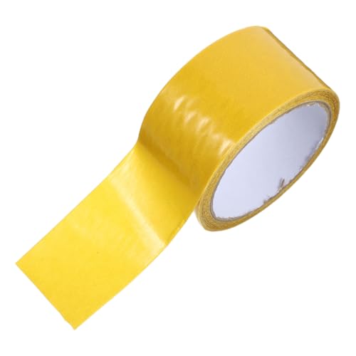Veemoon 1Rolle Gewebeband Doppelseitiges Hochviskoses Klebeband für Bastelprojekte Teppichreparaturen Bodenbeläge Stark Haftend Transparentes Design für Nahtlose von Veemoon