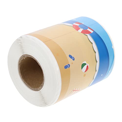 Veemoon 1Rolle Strand Border Sticker für Klassenzimmer Aufkleber für Whiteboard und Bulletin Boards Einfach Anzuwenden ohne Zusätzlichen Kleber für Kreative von Veemoon