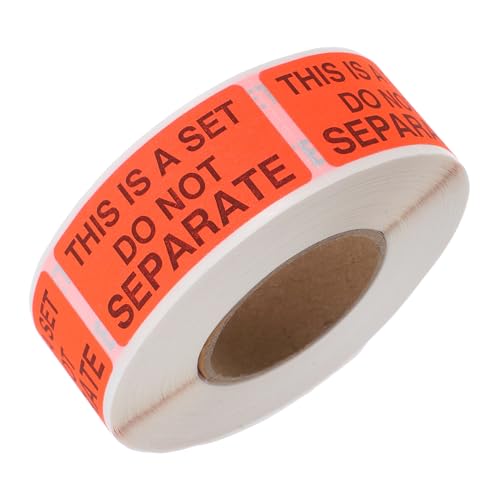 Veemoon 1Rolle Warnetiketten Set Dunkelrote Permanent Klebende Transportetiketten Fluoreszierende Rote Etiketten Für Versand Verpackung Etiketten Sollten Veemoon 1Rolle Warnetiketten Set Dunkelrote Permanent Klebende Transportetiketten Fluoreszierende Rote Etiketten Für Versand Verpackung Etiketten Sollten von Veemoon