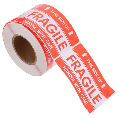Veemoon 1Rolle Zerbrechliches Warnetikett Versandaufkleber Für Zerbrechliche Umzugsetiketten Verpackungsaufkleber Vorsicht Zerbrechlich Sticker Veemoon 1Rolle Zerbrechliches Warnetikett Versandaufkleber Für Zerbrechliche Umzugsetiketten Verpackungsaufkleber Vorsicht Zerbrechlich Sticker von Veemoon