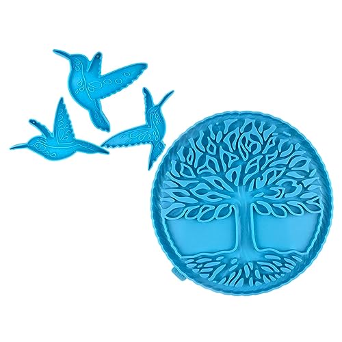 Veemoon 1Satz Baumkalibri Silikonform für Wandkunst DIY Wandverzierung Gießform Dekoration Wiederverwendbar Einfach zu Reinigen für Bastelprojekte Veemoon 1Satz Baumkalibri Silikonform für Wandkunst DIY Wandverzierung Gießform Dekoration Wiederverwendbar Einfach zu Reinigen für Bastelprojekte von Veemoon