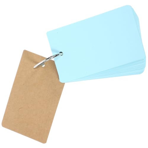 Veemoon 1Satz Blankokarten Ringen DIY Karteikarten für Kreative Projekte Bemalen und Beschriften für Notizen und Vokabeltraining Veemoon 1Satz Blankokarten Ringen DIY Karteikarten für Kreative Projekte Bemalen und Beschriften für Notizen und Vokabeltraining von Veemoon