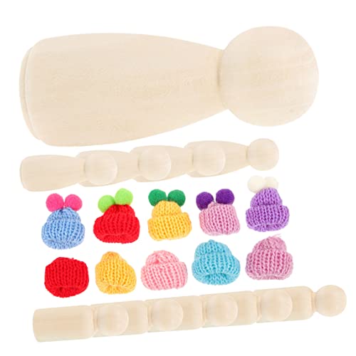 Veemoon 1Satz DIY Holzsteckpuppen für Männlich Weiblich Unfertige Holzfiguren mit Zufälligen für Malen und Basteln Sicheres Holzmaterial Veemoon 1Satz DIY Holzsteckpuppen für Männlich Weiblich Unfertige Holzfiguren mit Zufälligen für Malen und Basteln Sicheres Holzmaterial von Veemoon