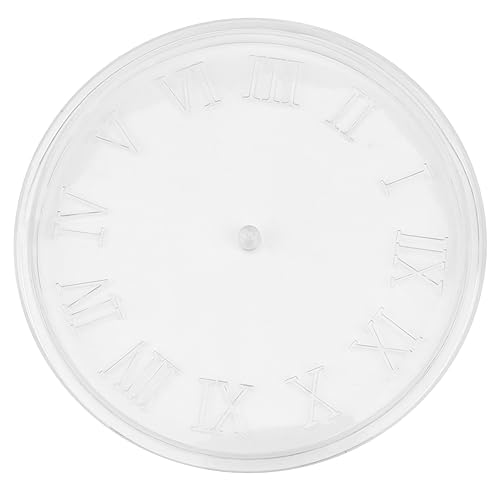 Veemoon 1Satz DIY Silikonform für Wanduhr mit Römischen Ziffern Uhrmacher Zubehör für Wanddekoration DIY Projekte mit Epoxidharz und Mehr von Veemoon