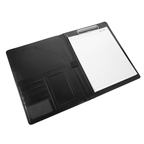 Veemoon 1Satz Dokumentenmappe mit Notizbuch Portfolio Organizer für Büro Aktenspeicherbrett für Dokumente mit Notizblättern für Interviews und Bürobedarf Veemoon 1Satz Dokumentenmappe mit Notizbuch Portfolio Organizer für Büro Aktenspeicherbrett für Dokumente mit Notizblättern für Interviews und Bürobedarf von Veemoon