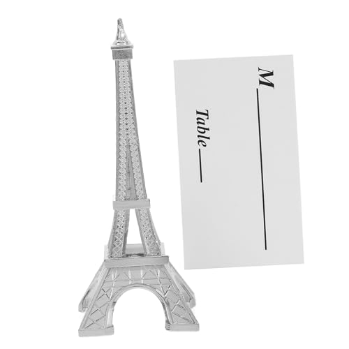 Veemoon 1Satz Eiffelturm Fotohalter Tischkartenhalter aus Dekorativer Platzkartenständer für Memos Fotos und Notizen für Hochzeiten und Partys Veemoon 1Satz Eiffelturm Fotohalter Tischkartenhalter aus Dekorativer Platzkartenständer für Memos Fotos und Notizen für Hochzeiten und Partys von Veemoon