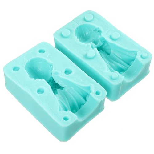 Veemoon 1Satz Engel Silikonformen Für DIY Duftkerzen Silikon Gießform Für Engel Dekoration Und Kerzenherstellung Bastelbedarf Für Projekte von Veemoon