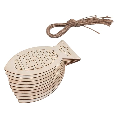 Veemoon 1Satz Hölzerne Fischdesign Holzspäne mit Hanfseilen DIY Wandhänger für Dekoration und Festliche Anlässe für Zuhause Garten und Partys Veemoon 1Satz Hölzerne Fischdesign Holzspäne mit Hanfseilen DIY Wandhänger für Dekoration und Festliche Anlässe für Zuhause Garten und Partys von Veemoon