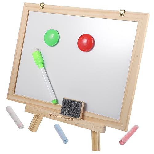 Veemoon 1Satz Kleines Magnetisches Kreidebrett für Doppelseitiges Whiteboard mit Multifunktionales Zeichenbrett für Kreative Ausdrucksformen und Spielerisches Lernen Veemoon 1Satz Kleines Magnetisches Kreidebrett für Doppelseitiges Whiteboard mit Multifunktionales Zeichenbrett für Kreative Ausdrucksformen und Spielerisches Lernen von Veemoon