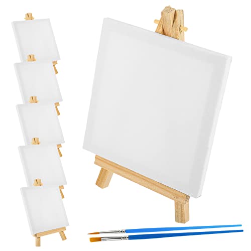 Veemoon 1Satz Malset für Teiliges Kunststaffelei mit Leinwänden Pinseln für Öl und Acrylmalerei Bastelprojekte für Jungen von Veemoon