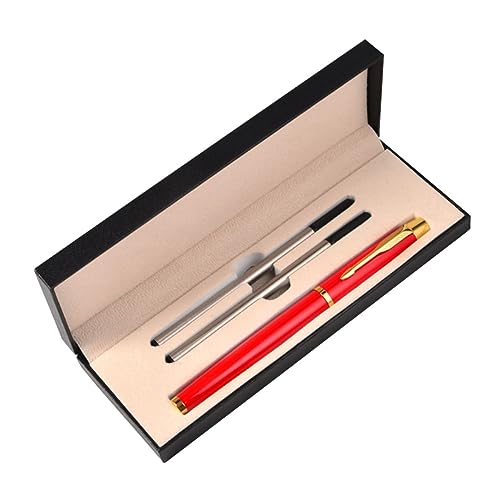 Veemoon 1Satz Metallstift für Unterschriften und Elegante Kugelschreiber mit Schwarzer Hochwertige Verarbeitung für Büro und Veranstaltungen Konferenzen Veemoon 1Satz Metallstift für Unterschriften und Elegante Kugelschreiber mit Schwarzer Hochwertige Verarbeitung für Büro und Veranstaltungen Konferenzen von Veemoon