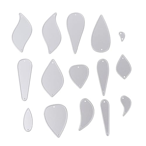 Veemoon 1Satz Ohrring Stanzformen Carbonstahl für DIY Schmuck Metallschneidwerkzeuge für Bastelprojekte Schablone zum Gestalten von Lederohrringen und Scrapbooking Veemoon 1Satz Ohrring Stanzformen Carbonstahl für DIY Schmuck Metallschneidwerkzeuge für Bastelprojekte Schablone zum Gestalten von Lederohrringen und Scrapbooking von Veemoon