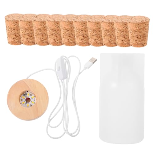 Veemoon 1Satz Silikonform für DIY Lichtgestaltung Epoxidharz Form für Handgefertigte LED Tischlampen und Dekorationen Lebensmittelechtes Material Teiliges Set Veemoon 1Satz Silikonform für DIY Lichtgestaltung Epoxidharz Form für Handgefertigte LED Tischlampen und Dekorationen Lebensmittelechtes Material Teiliges Set von Veemoon