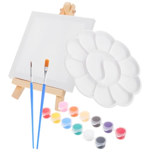 Veemoon 1Satz Staffelei Set Teiliges Holz Display für Acryl und Ölgemälde Desktop Staffelei für Kunstunterricht und Hobbys Veemoon 1Satz Staffelei Set Teiliges Holz Display für Acryl und Ölgemälde Desktop Staffelei für Kunstunterricht und Hobbys von Veemoon