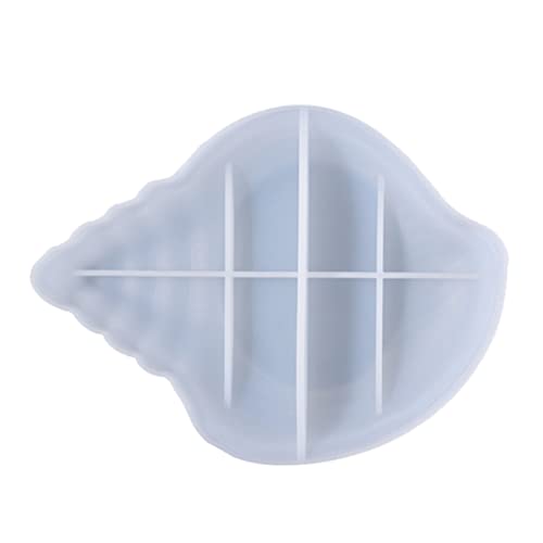 Veemoon 1Stück DIY Silikonform für Aufbewahrungsbox Shell Design Epoxidharz Gießform für Bastelprojekte und Dekoration Langlebig und Sicher Silikon Gefertigt von Veemoon